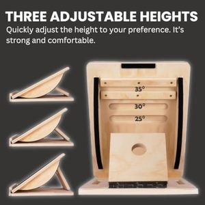 บอร์ดเอียงแบบพับได้สำหรับยืดน่องน่องเก้าอี้แบบปรับได้เท้าปรับได้ - Product Image 2