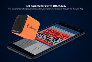 Cámara de Acción RunCam 5 Mini para Drones de Carreras RC, Grabación 4K HD, 145 Grados, NTSC/PAL, 16:9/4:3 Conmutable, FPV Disponible, Naranja - Product Image 5