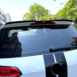 สปอยเลอร์หลังคาแบบ Hatchback สปอยเลอร์หลังคาอเนกประสงค์สำหรับรถยนต์ สปอยเลอร์หลังคาแบบ ABS พร้อมแถบตกแต่ง เหมาะสำหรับรถ Hatchback - Product Image 4