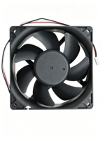 Kipas Pendingin Aksial Sunon PMD2412PMB1-A 24V DC 120x120x38mm 190CFM Aliran Udara Tinggi Tanpa Sikat untuk Pendinginan Inverter