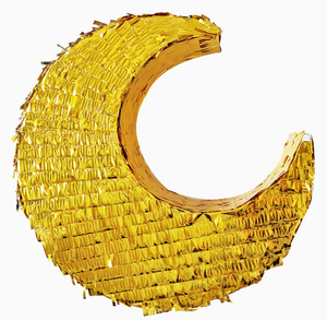 Piñ<span class=keywords><strong>ata</strong></span> in carta a forma di stella e luna dorata DAMAI per il festival di Natale, Las Posadas. - Product Image 2
