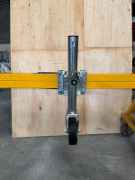 Nouveau support en acier pour épandeur d'engrais, machine d'irrigation, chariot manuel, élévateur, semoir, support de pied 1200LB