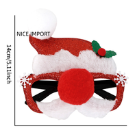 Lunettes de Noël style chapeau, best-seller, accessoires de décoration pour fêtes d'enfants, montures de lunettes décoratives de Noël
