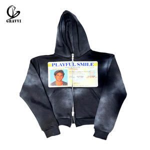 Sudadera con Capucha Personalizada de Alta Calidad con Estampado de Foto Personalizada, Sudadera Unisex de Moda Urbana, OEM ODM - Product Image 2