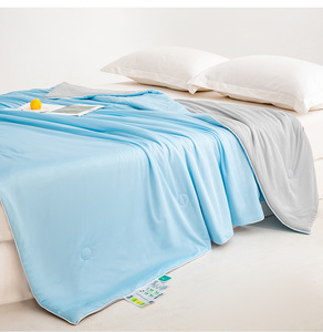 Edredón de Lujo Refrescante para Personas Calurosas, <span class=keywords><strong>Ligero</strong></span>, Transpirable, Suave, de Doble Cara, Lavable, Acolchado, para Uso en Hoteles y Hogares - Product Image 3