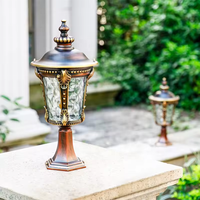 Applique murale extérieure antique lampes vintage haut de gamme balcon terrasse restaurant couloir jardin support mural extérieur lumières
