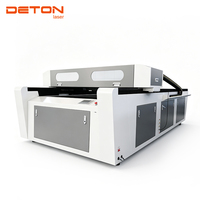 Machine de gravure et de découpe au laser CO2 DETON 1325 de grande taille avec refroidissement par eau, commande CNC pour la découpe du bois, du papier, du cuir et des matériaux non métalliques