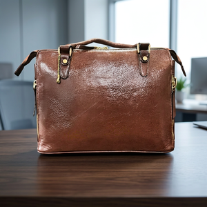 Bolso de Mano de Cuero Genuino para Mujer BS INTERNATIONAL, con Cierre, Color Personalizado, Duradero, Impermeable, Ligero y de Gran Capacidad - Product Image 6