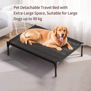Lit d'intérieur pour <span class=keywords><strong>chien</strong></span> toutes saisons, surélevé, respirant, anti-humidité, pour chiens de grande et petite taille, <span class=keywords><strong>tapis</strong></span> de couchage en tissu maillé, <span class=keywords><strong>pas</strong></span> <span class=keywords><strong>cher</strong></span> - Product Image 3