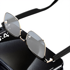 Gafas Inteligentes de Acetato Premium 2026, Lentes Fotocromáticas, Anti Luz Azul, Gafas de Sol con Audio, Lentes Intercambiables para Hombre GS13 - Product Image 1