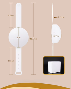 Gran pulsera <span class=keywords><strong>de</strong></span> luz LED, <span class=keywords><strong>concierto</strong></span>, 15 colores, control remoto, debería ayudar a sonar, las actividades <span class=keywords><strong>de</strong></span> la fiesta <span class=keywords><strong>de</strong></span> Nochevieja iluminarán la pulsera - Product Image 6