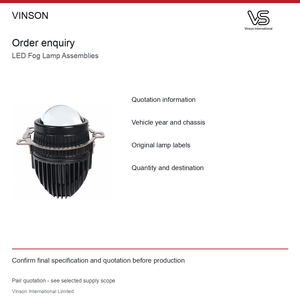 Conjunto de Faros Antiniebla LED para Ford Focus, Luz Blanca, Referencia - Product Image 6