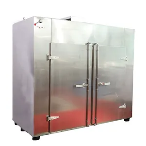 Máquina de secagem de forno, máquina industrial de aço inoxidável dupla porta de vegetais secos copos de cassava limão assar forno