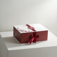 Caja de Regalo Plegable con Cierre Magnético Personalizada, Ventana de PET/PVC, Impresión a Todo Color, Gran Venta