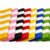 Serviette de plage en microfibre rayée double face extra large, imprimée sur mesure, très absorbante, portable, 90x180cm