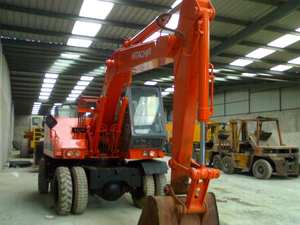 Excavatrice utilisée bon marché d'excavatrice de EX100W-1 du Japon Hitachi excavatrice de Hitachi EX100wd 10ton - Product Image 3