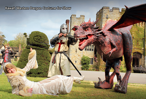 ซื้อสมจริง Animatronic มังกรเครื่องแต่งกายบริการที่กำหนดเองร้านค้าครบวงจรผู้ใหญ่เดินเครื่องแต่งกายไดโนเสาร์สำหรับการแสดงผล - Product Image 6