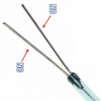 Interruptor de láminas Interruptor de 3 pines 2,5*14mm Normalmente abierto Conversión normalmente cerrada 2.5X14MM SIN conversión NC para sensores