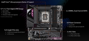 Placa Base Z890M WiFi7 Ultra9 DDR5 10G LAN WIFI7 PCIe5.0 LGA1851 CPU 15th Ultra 9/7/5 285K 265K Z890 - Product Image 6
