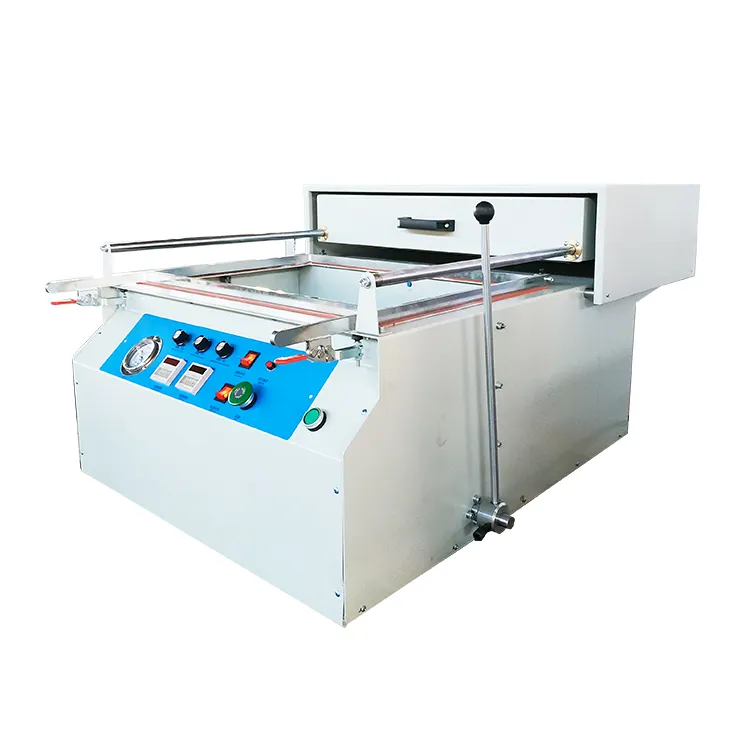 Chinese factory small thermoforming machine / mini desktop small vacuum forming machine for ABS, PET, PMMA, HDPE, PVC, sheet