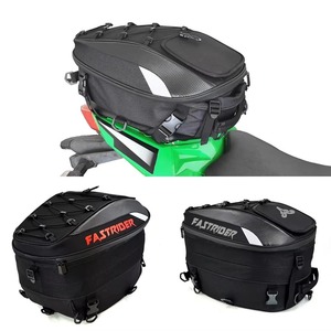 Bolsa de Selim para Motocicleta Multifuncional à Prova d'Água de Alta Capacidade Nova Bolsa Traseira para Motociclista Mochila Durável - Product Image 1