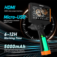 Cámara Endoscópica Tech HD 360, Módulo USB con Sensor CMOS H.264, Gran Angular, Tarjeta Micro SD para Detección en Equipos Industriales