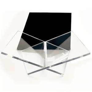 Acrylic cuốn sách hiển thị đứng lớn góc cạnh giữ cuốn sách kinh thánh đứng mạnh mẽ hiện đại rõ ràng Acrylic để đọc hiển thị - Product Image 6