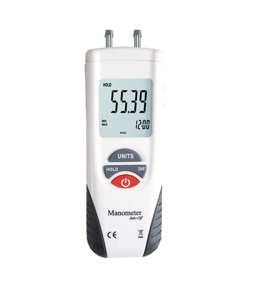 HTI 1890 Eleven Units Portable HVAC Gas Pressure Oxygen Digital Manometer pressure gauge