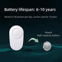 Commutateur d'éclairage plus intelligent avec Tuya WiFi IP66 600M gamme 10A télécommande plafond lampe à LED interrupteur de lumière sans fil récepteur