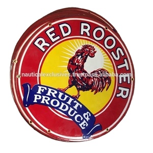 Custom Porcelain <b>Enamel</b> Metal <b>Signs</b> | Durable Cast Iron Vintage Advertising Boards Manufacturer & Exporter - Product Image 4
