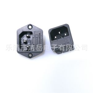 Enchufe de alimentación Ac-02 Ac-03 con fusible, voltaje nominal de 6A 220V, tipo con orificios para tornillos de fijación para comercio exterior - Product Image 5