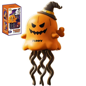 Giocattoli danzanti per bambini di Halloween che strisciano giocattoli per la pancia che ballano zucca fantasma natale tortuoso per alleviare lo Stress giocattolo - Product Image 1