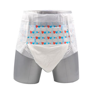 Couches pour adultes unisexes pour la <span class=keywords><strong>nuit</strong></span>, jetables, imprimées, douces, respirantes, absorbantes, avec <span class=keywords><strong>protection</strong></span> contre les fuites et confort - Product Image 4