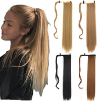 Cheveux synthétiques pour queue de cheval de mode en gros provenant d'usines, perruques Amliy, extensions de cheveux, queues de cheval, perruques