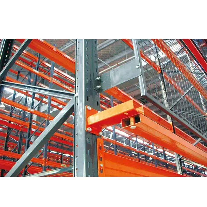 All-in-one products mobile pallet racking VNA pallet shelf with narrow passageway