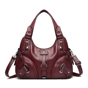 2025 untuk tas pangsit wanita Cross-border <span class=keywords><strong>Amazon</strong></span> tas tangan tas selempang trendi baru dengan gaya Preppy penutup ritsleting - Product Image 5