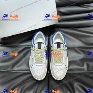 Calzado Deportivo de Lujo Unisex para Hombre y Mujer, de Cuero Genuino con Cierre de Cordones, para Caminar y Correr en Verano y Otoño, Estilo Moncler - Product Image 5