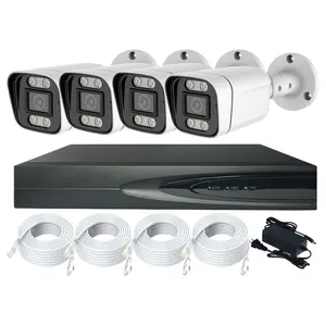 Factory Price 4ch 8ch 16ch 8MP POE NVR KIT IP Camera Security Nvr Surveillance Alarm Camera System