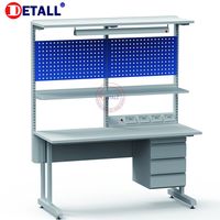 Banc de travail électronique antistatique léger pour la réparation de téléphones portables avec outils de réparation