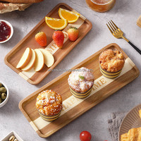 Woodsun Acacia platos de madera para aperitivos para regalo de Navidad Alibaba