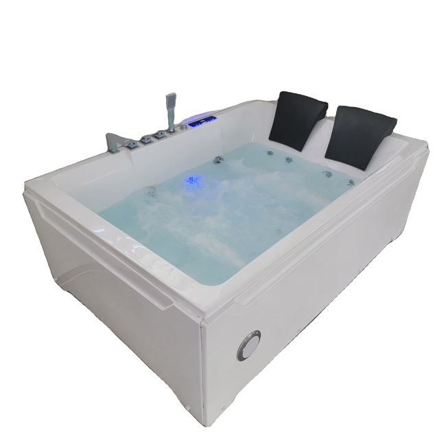 2 Person Luxury Jacuuzzi Bathtub Spa Massage Bathtub With Acrylic Material