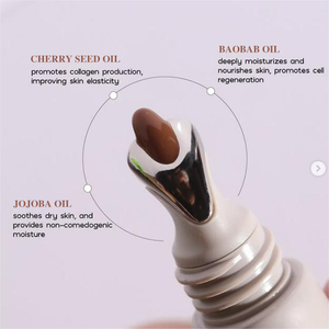 Juego de bálsamo labial de péptido Natural a granel orgánico Rosa personalizado al por mayor para brillo de labios de etiqueta privada femenina brillo de labios - Product Image 4