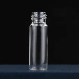 Cam temizle kalıplı antibiyotik flakon temizle cam şişeler enjeksiyon cam şişe