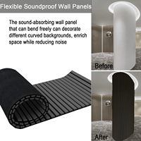 Dayin Panneaux muraux acoustiques cannelés insonorisés en bois de placage au sel Panneaux acoustiques incurvés flexibles absorbant le son