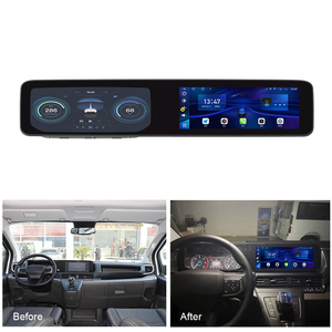 Radio para Auto Android 13 de 12.3'' para <span class=keywords><strong>Ford</strong></span> <span class=keywords><strong>Transit</strong></span> <span class=keywords><strong>2023</strong></span>, Navegación GPS, Reproductor Multimedia, Auto Inalámbrico Carplay, Unidad Principal, Pantalla Táctil HD - Product Image 4