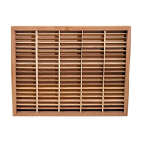 Support mural en bois non fini pour 36 cassettes, support de rangement pour cassettes