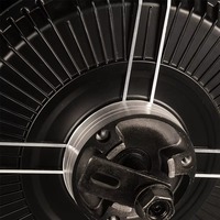 Kits de conversion électriques pour moto électrique, moteur DC sans balais 72V 3000W, double axe, étanche IP67, 16''/12''