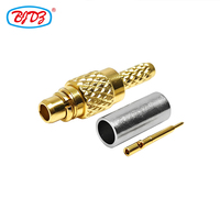 Connecteur RF Mâle Droit MMCX-J-1 50 Ohms pour Câbles Coaxiaux – Fourniture Directe Usine – En Stock