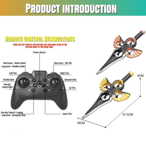 Espada Voladora con Control Remoto, Nueva y Genial, Espadas Voladoras con Control Remoto por Gestos, Juguetes de Aviones Rc, Jugueteria - Product Image 6
