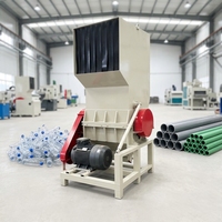 Broyeur de canettes et bouteilles en plastique 40HP, machine à broyer le plastique, broyeur à griffes, broyeur de plastique